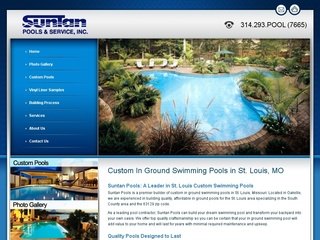 Small Business SEO Services - Suntan Pools Search Engine Optimization Project